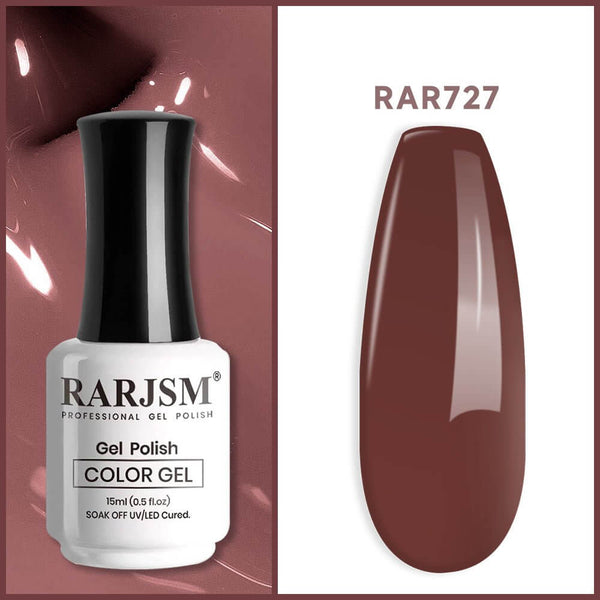 Burgundy gel nail polish 15ml #529 - RARJSM