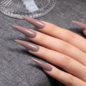 Rarjsm® Dark Gray Gel Nail Polish Classic Fall Nail Colors