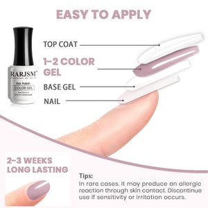 RARJSM ® Dark Purple Gel Nail Polish 15ml #384