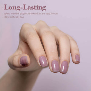 RARJSM ® Dark Purple Gel Nail Polish 15ml #384