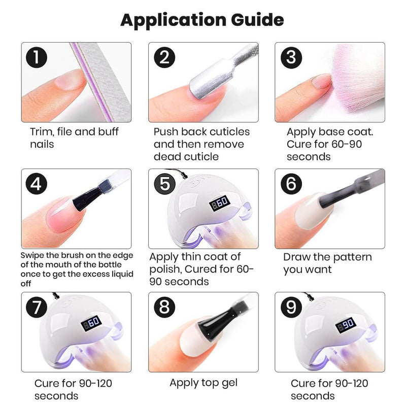Rarjsm Gray Pink Classic nude Color Gel Nail Polish