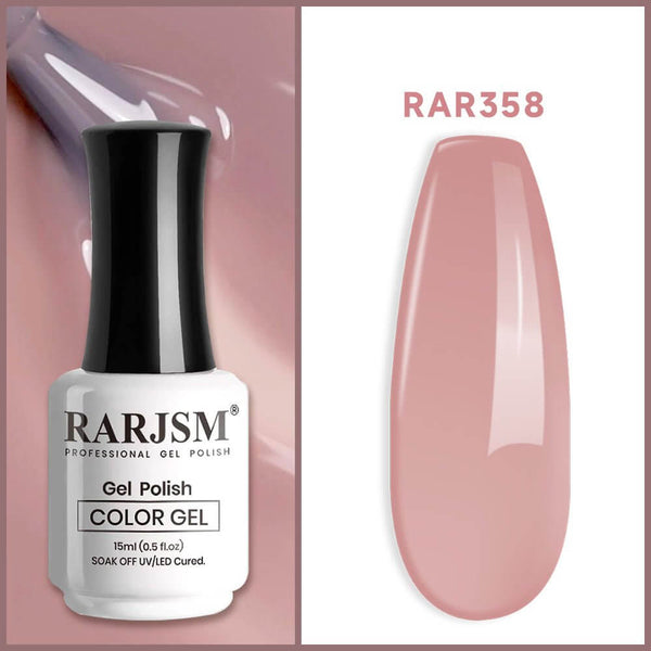 Gray Purple | RARJSM ®Classic Color Gel Polish |15ml #358 - RARJSM
