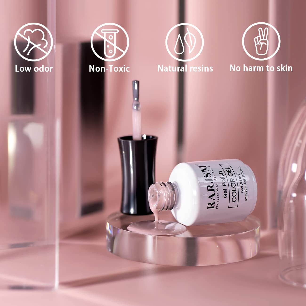 Gray Purple | RARJSM ®Classic Color Gel Polish |15ml #358