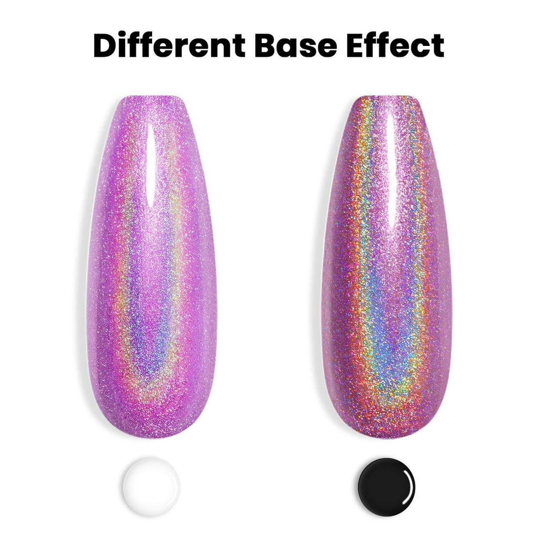 Halloween Purple | RARJSM ®Holographic Nail Gel Polish | 7.5 ml #74