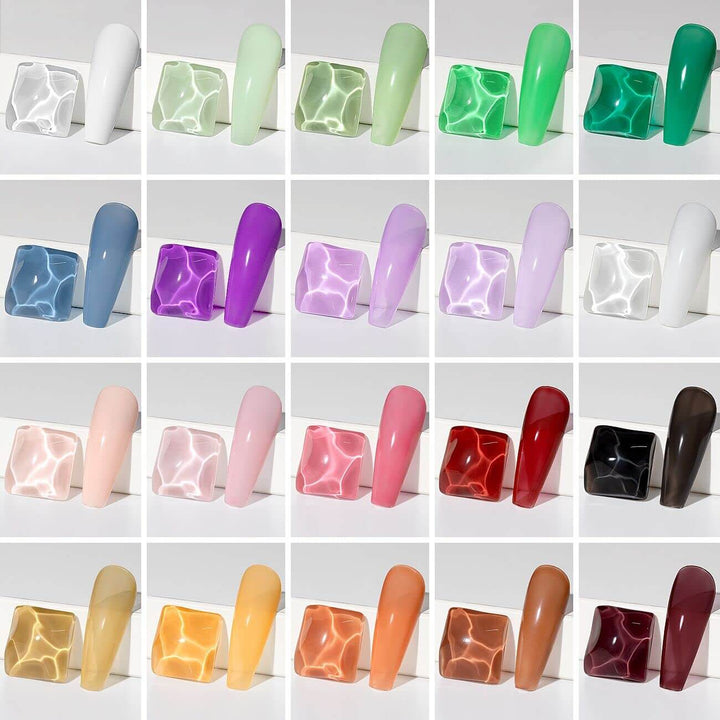 Jelly Amber Series | RARJSM® 23 Pcs Gel Nail Polish Set | 5ml