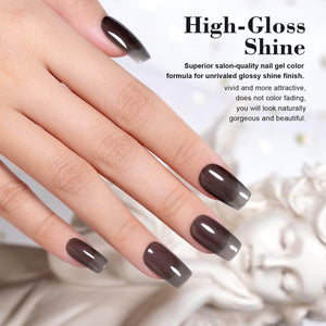 Rarjsm® Jelly black gel nail polish transparent gel polish colors