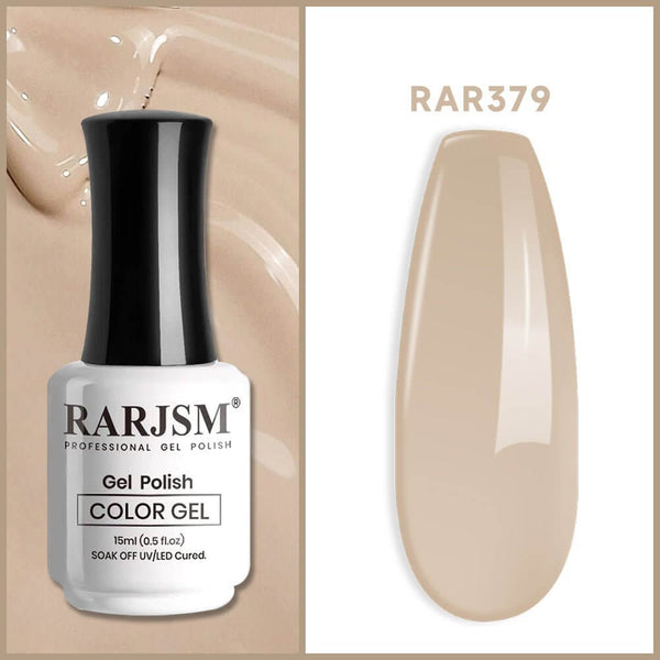 Light Gray | RARJSM ®Classic Color Gel Polish| 15ml #379