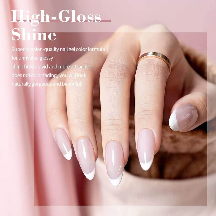 Light Purple rarjsm Basic nail colors Classic nude Gel Nail Polish