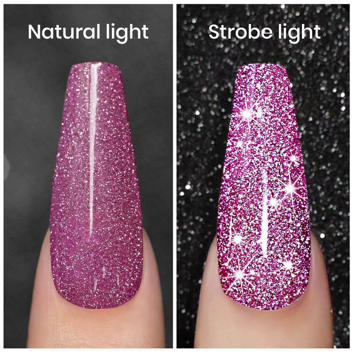 Light Purple | RARJSM ®Reflective Glitter Gel Nail Polish | 7.5ml #88
