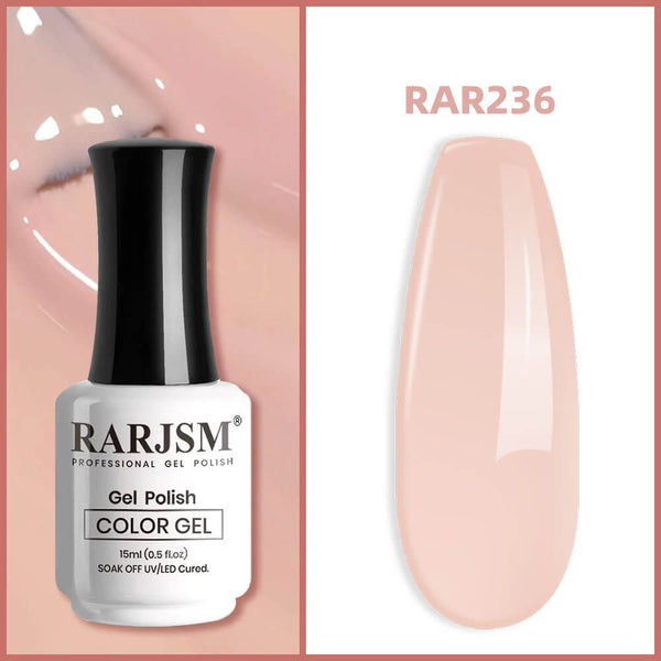 Milky Rose | RARJSM ®Classic Color Gel Polish| 15ml #236