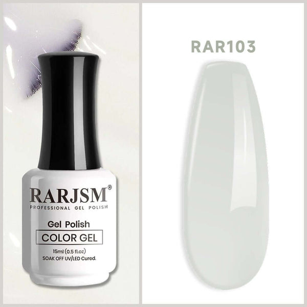 Milky White | RARJSM ®Classic Color Ge Polish| 15ml #103