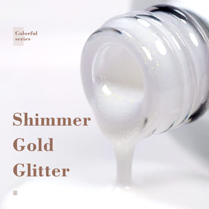 RARJSM ® Milky White Shimmer Gel Nail Polish 15ml #531