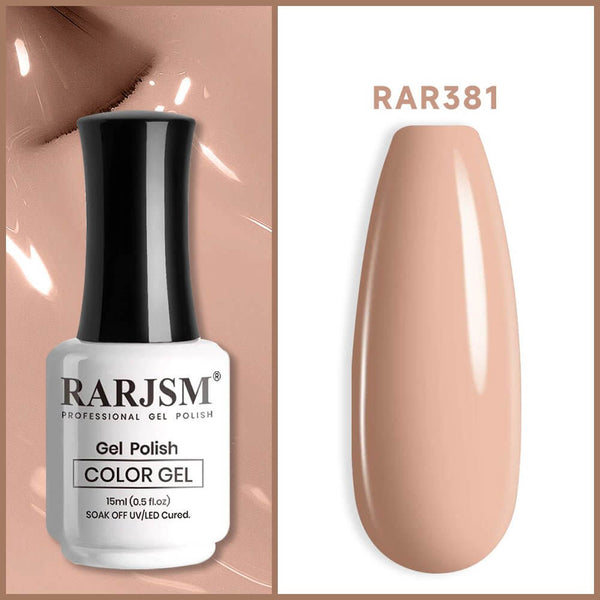 Orange Pink rarjsm Basic nail colors Classic nude Gel Nail Polish