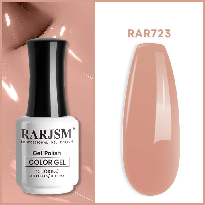 Orange Pink rarjsm Basic nail colors Classic nude Gel Nail Polish