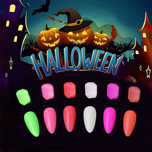 Orange | RARJSM ® Halloween luminous Glow In The Dark Color Gel nail Polish｜15ml