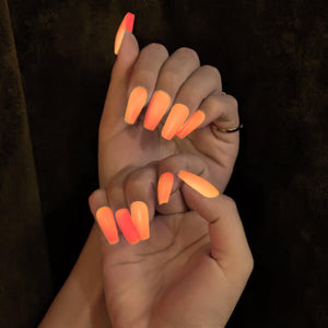 Orange | RARJSM ® Halloween luminous Glow In The Dark Color Gel nail Polish｜15ml