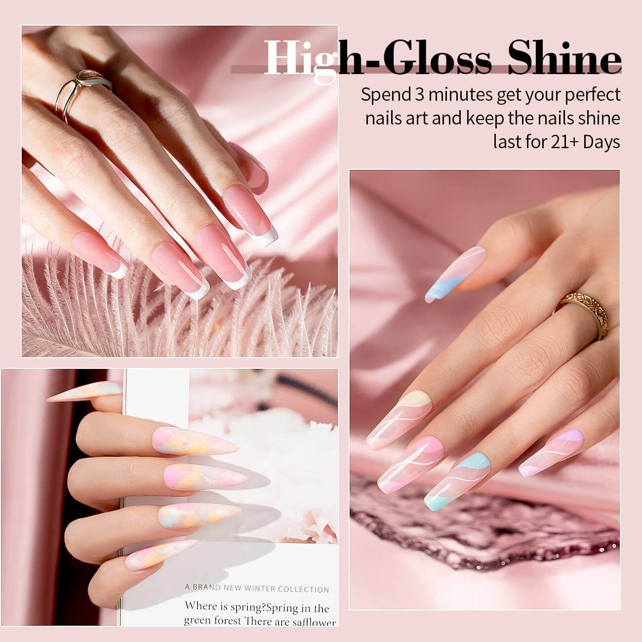 Pastel Series | RARJSM® 23 Pcs Gel Nail Polish Set | 5ml