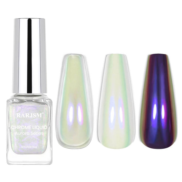 Rarjsm peal purple Liquid Chrome Powder -Chrome nail designs $12.99