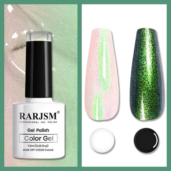 Pearl | RARJSM ®Shell Glitter Gel Nail Polish | 7.5ml #93