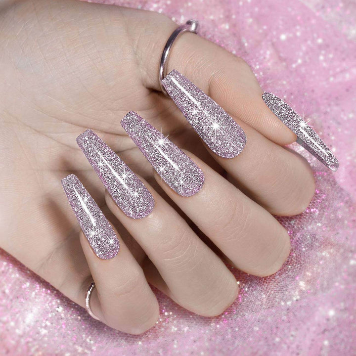 Purple Sparkle Shiny | RARJSM ®Reflective Glitter Gel Nail Polish | 7.5ml #80 - RARJSM