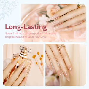 RARJSM ®Classic Color Gel Set |Icy Jelly Gel Nail Polish Set of 6 Translucent Colors|7.5 ml 6 PCS