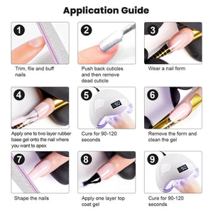 RARJSM ® Clear Transparent 6 in 1 Builder Gel | 15ml
