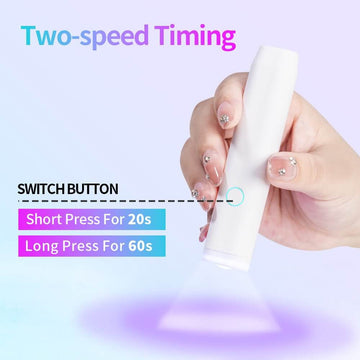 RARJSM ®Handheld UV Light for Gel Nails