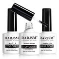 RARJSM ®Matter Gel-Decklack und Basislack| 7,5 ml 3-teiliges Set