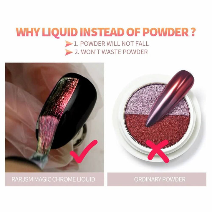 How to use Liquid Chrome Powder 