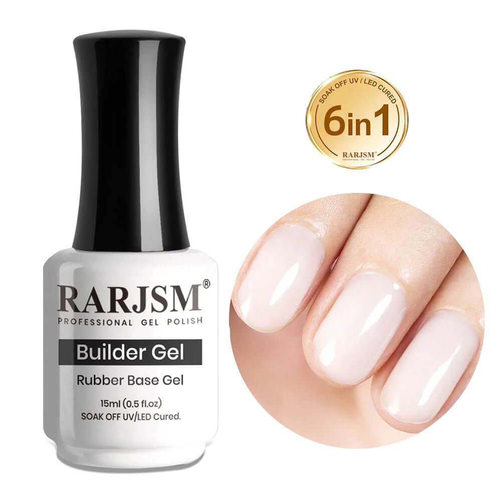 RARJSM ® Milky White 6 IN 1 Builder Gel | 15ml #276