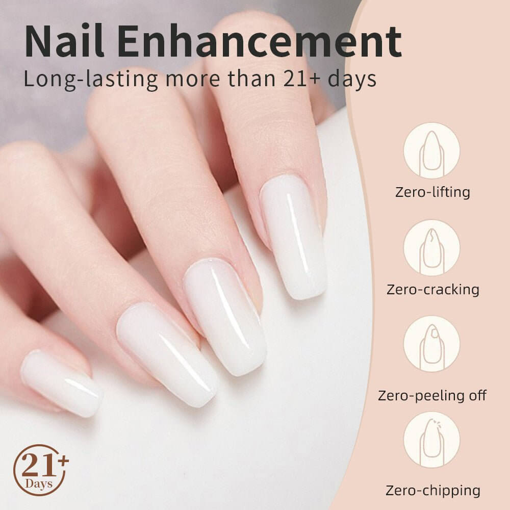 RARJSM ® Milky White 6 IN 1 Builder Gel | 15ml #276