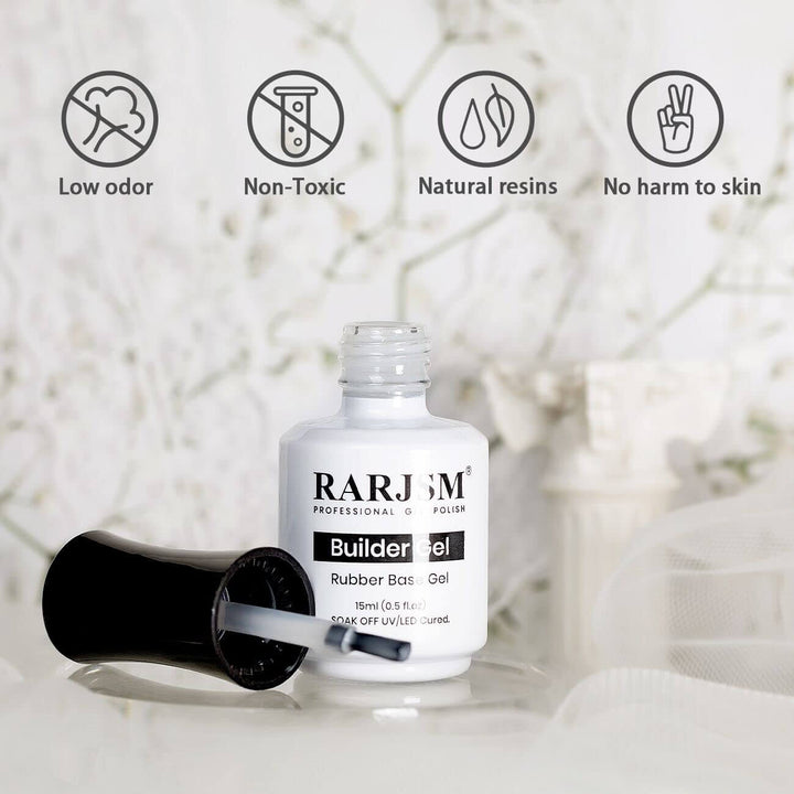RARJSM ® Milky White 6 IN 1 Builder Gel | 15ml #276