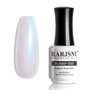 RARJSM ® Pearl White Shell Thread 6 in 1 Builder Gel |15ml #527