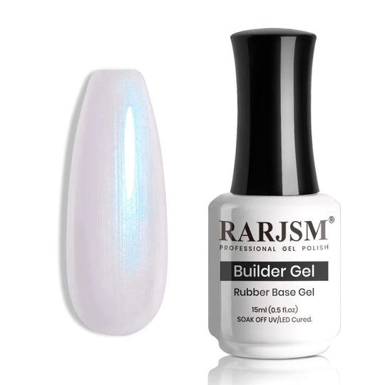 RARJSM ® Pearl White Shell Thread 6 in 1 Builder Gel |15ml #527