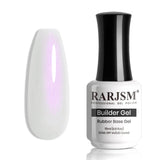 RARJSM ® Shell Thread Pearl White Purple 6 in 1 Builder Gel | 15ml