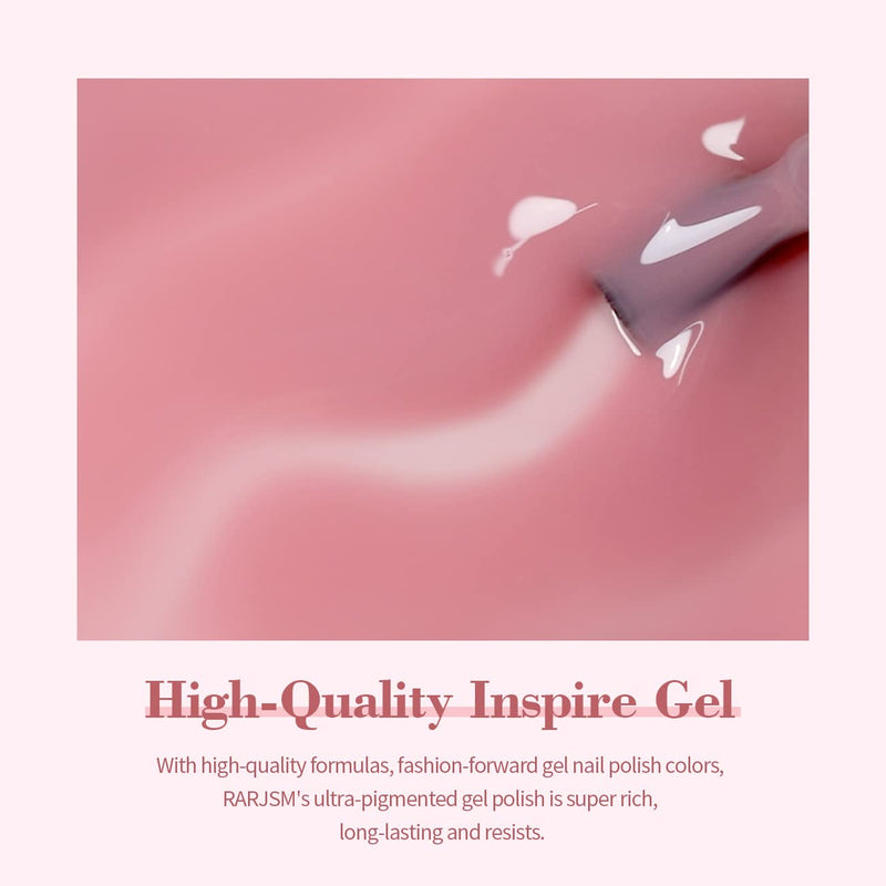 Rose Pink | RARJSM ®Classic Nude Pink Gel Nail Polish|15ml #482