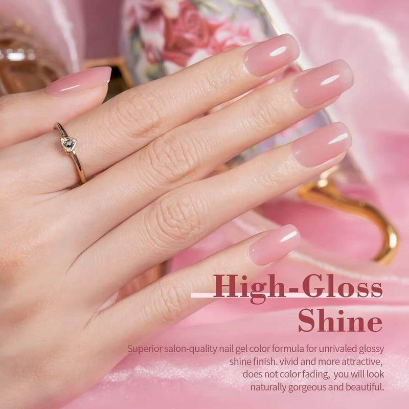Rose Pink | RARJSM ®Classic Nude Pink Gel Nail Polish|15ml #482