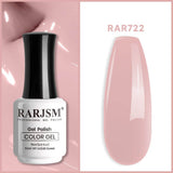 Sheer Pink rarjsm Basic nail colors Classic nude Gel Nail Polish