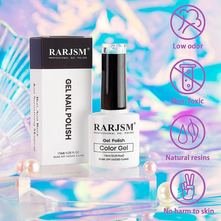 Turquoise Sparkly Shiny | RARJSM ®Shell Glitter Gel Nail Polish | 7.5ml #121 - RARJSM